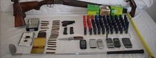 Apreendidas no Montijo Armas, 564 doses de Haxixe e uma planta de Cannabis