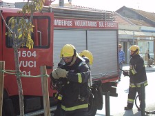 Simulacro de incêndio urbano no Barreiro Comemorações do 26º aniversário da Freguesia de Santo António da Charneca