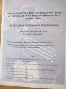 Pedro Brinca Director do «Setúbal na Rede» Aprovado Especialista de Informação e Jornalismo