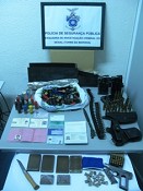 Detido no Seixal cidadão de 29 anos Apreendidas 2.561 doses individuais de haxixe no valor 2.561,35€