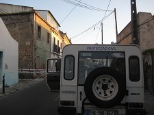 Edificio em perigo de derrocada no Lavradio - Barreiro Junta de Freguesia e Protecção Civil tomam decisão de proceder à demolição