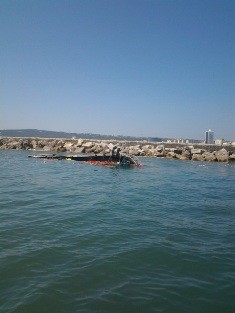 Resgate de seis tripulantes da embarcação de pesca «Cambola»