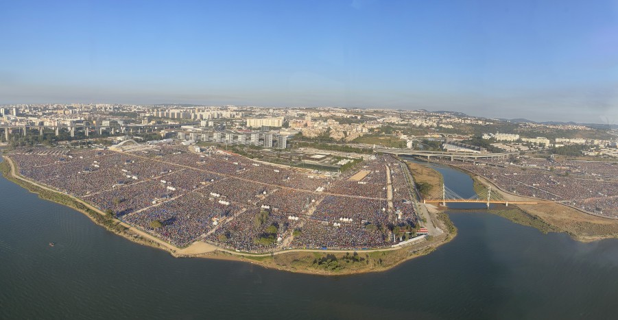 Bispo de Setúbal, Cardeal D. Américo Aguiar Jornada Mundial da Juventude em Lisboa Um ano depois