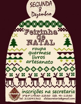 No Lavradio - Barreiro Há «Feirinha de Natal» na SFAL