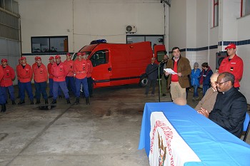 Festa de Natal dos B.V. Canha - Montijo «Nossos bombeiros são elementos centrais ao bom governo do concelho»