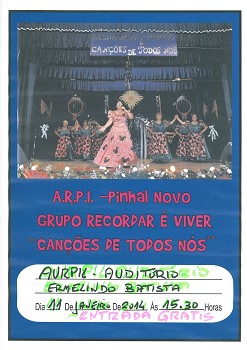 Barreiro - Grupo Recordar é Viver do Pinhal Novo Leva a cena a peça de teatro «Canções de todos nós»