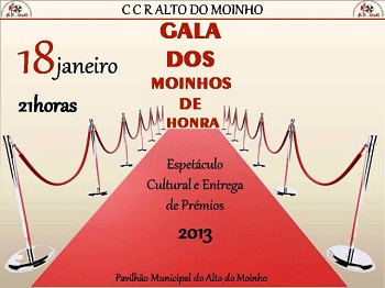 Centro Cultural e Recreativo do Alto do Moinho - Seixal Gala «Moinhos de Honra»