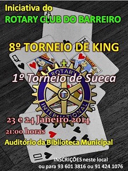 Rotary Clube do Barreiro Promove Torneios de King e Sueca