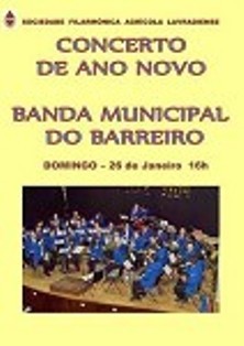 Banda Municipal do Barreiro Concerto de Ano Novo na SFAL