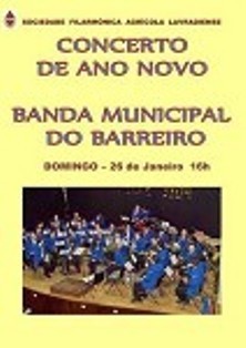 Banda Municipal do Barreiro Concerto de Ano Novo na SFAL