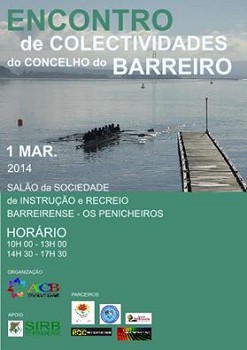 Encontro de Colectividades do Concelho do Barreiro Agendado para próximo dia 1 de Março