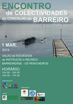 Encontro de Colectividades do Concelho do Barreiro Vai realizar-se hoje na SIRB «Os Penicheiros»