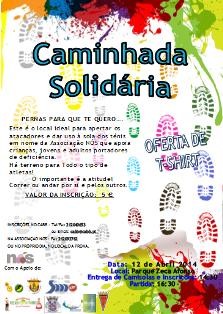 Barreiro - Inscreva-se e junte-se à NOSsa causa! III Caminhada Solidária da NÓS a 12 de Abril