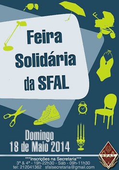 Barreiro - Feira Solidária na SFAL Um encontro com os aretsãos da região