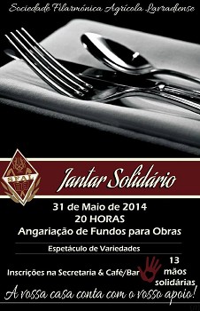 Barreiro - Jantar Solidário – SFAL 2014 Há urgência em executar uma série de obras de melhoramentos