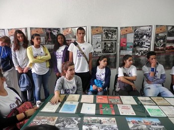 Recuperando o Património Ferroviário do Barreiro Jovens estudantes participam no «Dia B»
