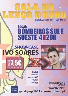 Gala Lenço de Ouro - Barreiro Participação de Ivo Soares do Factor X