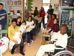 Rotary Club do Barreiro Festa de Natal na Pediatria do Hospital