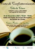 No Barreiro – Santo André Sessão de Canto e Poesia em “Chá das Cinco”