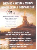 Em Corroios Abertura da Temporada do CCRAM