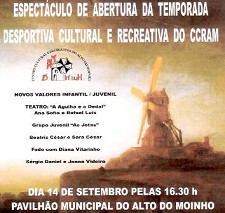 Em Corroios - Seixal Espectáculo de Abertura da Temporada Desportiva, Cultural e Recreativa do CCRAM