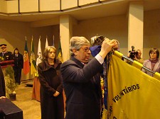 Ministro da Administração Interna no Montijo Bombeiros Voluntários celebraram 100.º aniversário