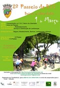 Centro Sócio Cultural do Bairro da Liberdade – Barreiro Vai realizar o 2º Passeio de BTT com percurso de 30 Km