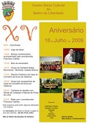Centro Sócio Cultural do Bairro da Liberdade – Barreiro Promove animado programa de comemoração do XV Aniversário