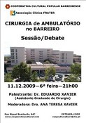 Cooperativa Cultural Popular Barreirense - BARREIRO Em debate « A CIRURGIA DE AMBULATÓRIO NO BARREIRO »