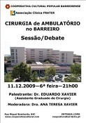 Cooperativa Cultural Popular Barreirense - BARREIRO Em debate « A CIRURGIA DE AMBULATÓRIO NO BARREIRO »