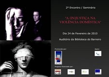 Gabinete de Apoio à Vítima da RUMO - BARREIRO Seminário «A (IN)Justiça na Violência Doméstica»