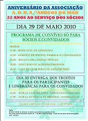 Associacao Nautica de Alhos Vedros / Amigos de Mar- MOITA Comemorações do 22º aniversário