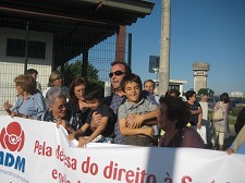 UTENTES E JUNTA DE S. SEBASTIÃO PROMOVERAM VIGÍLIA EM SETÚBAL