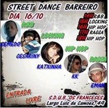 GRANDE FESTA DO HIP-HOP NO BARREIRO SDUB “Os Franceses” uma aposta na juventude