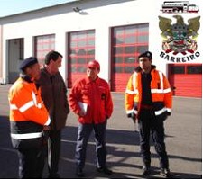 Visita do novo CODIS de Setúbal ao Barreiro Constata grau de operacionalidade dos Bombeiros Voluntários do Sul e Sueste