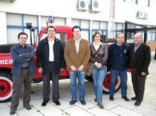 Protecção Civil - Barreiro Visita do Vereador ao Quartel-sede dos Bombeiros Voluntários do Sul e Sueste