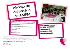 Associação de Mulheres com Patologia Mamária – Barreiro Promove almoço evocativo do 4º aniversário