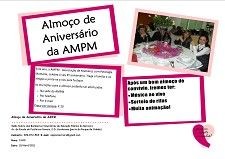 Associação de Mulheres com Patologia Mamária do Barreiro Promove almoço evocativo do 4º aniversário