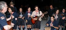 FNA de Santo André no Barreiro celebrou o São Martinho Uma noite animada com canções bem escutistas