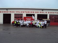 Bombeiros Voluntários do Sul e Sueste – Barreiro Realizam em 2012 a sua 2ª peregrinação a Fátima a pé