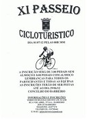 Grupo Desportivo 1º de Maio - Barreiro Promove XI Passeio Cicloturístico