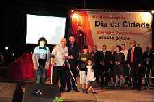João dos Reis o Galardão Barreiro Reconhecido 2012 na área do Associativismo