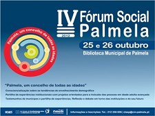«Palmela, um Concelho de todas as idades» Rede Social promove IV Fórum Social Palmela