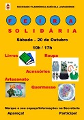Feira Solidária na SFAL – Barreiro Um espaço aberto de divulgação de livros e artesanato