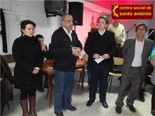 Atribuição do Cartão de Associado nº 1000 do Centro Social de Santo António Foi entregue a Carlos Humberto de Carvalho
