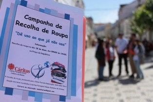 Campanha de Recolha de Roupa no Montijo Destinada ao banco de roupas da Cáritas Paroquial Nossa Senhora da Atalaia