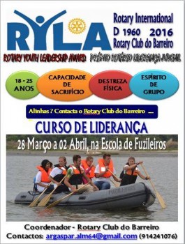 Curso de Liderança na Escola de Fuzileiros no Barreiro Aberto à participação de jovens dos 18 a 25 anos