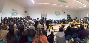 Grupo Dramático e Recreativo «Os Leças» - Barreiro Salão foi pequeno para receber a Festa de Natal dos atletas e familiares