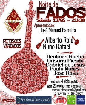 Barreiro - Na SFAL Noite de Fados