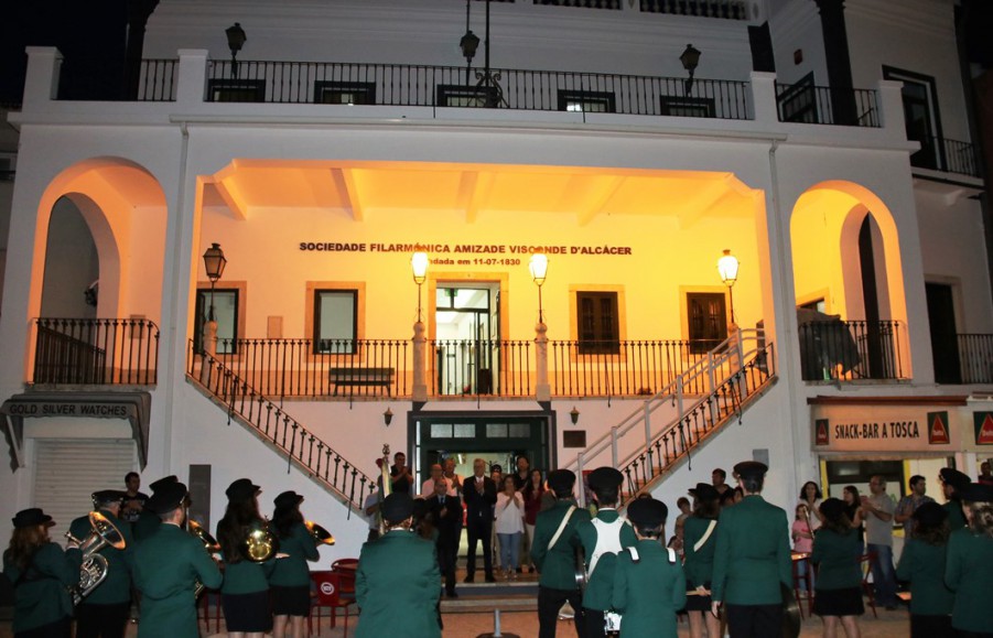 Fundada a 11 de julho de 1830 em Alcácer do Sal 188 anos de Sociedade Filarmónica Amizade Visconde de Alcácer